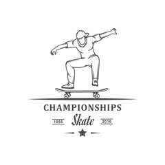 Championship Skate Logotype.