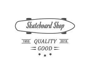 Skateboard Shop Logotype.