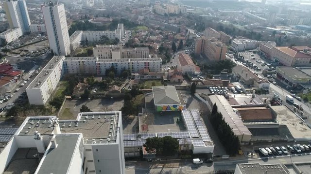 Marseille drone - Aerial Shot - La Viste