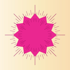 Geometric Shapes and Light Ray Collection. Hipster Style Frames. Great for retro style projects.