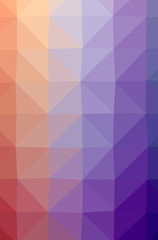 Obraz premium Illustration of abstract Purple, Yellow vertical low poly background. Beautiful polygon design pattern.