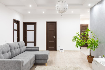 Apartment with light walls