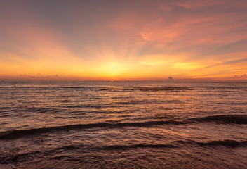 Golden Beach on the west coast of Leizhou City