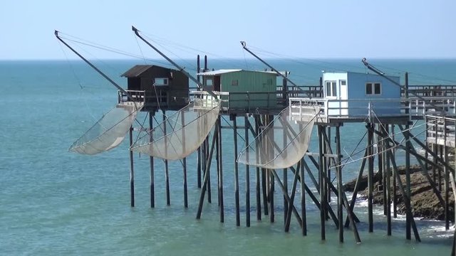 Les Carrelets du littoral atlantique - Charente Maritime, Saint Palais sur mer