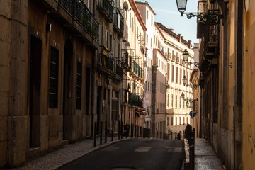 Fototapeta na wymiar Rua lisboa portugal