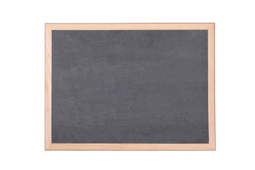 Fototapeta premium close up on an empty slate balckboard with clipping path and copy space for your text
