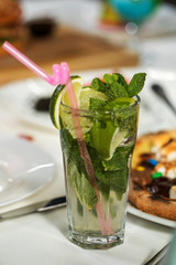 Mojito Cocktail on white Background