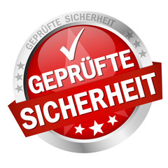 Button - Geprüfte Sicherheit