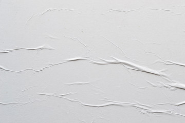 White creased poster texture