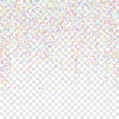 Festive confetti. Celebration stars. Colorful star