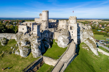 Ogrodzieniec, Poland. Ruins of Medieval castle