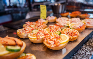 Fish market fast food