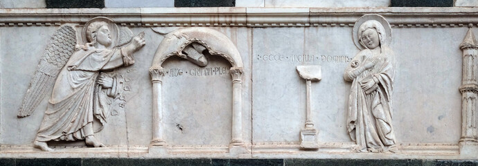 The Annunciation of the Virgin Mary, Cattedrale di Santa Maria del Fiore (Cathedral of Saint Mary of the Flower), Florence, Italy