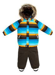 Childrens snowsuit fall