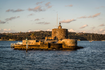 Fototapeta na wymiar Fort Denison, Sydney, NSW, Australia