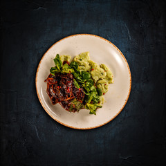 Beef cheeks barbecue