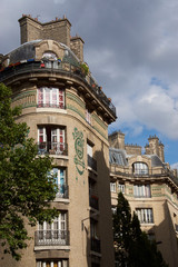 Immeuble typique de Paris