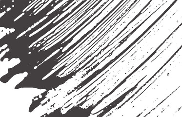 Grunge texture. Distress black grey rough trace. A