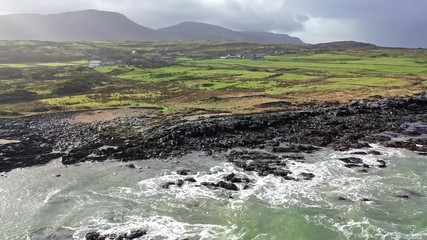 Amazing coastline by Drimitten close to Ardara - County Donegal, Ireland - WIld Atlantic Way