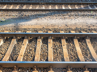 Parallel railway track