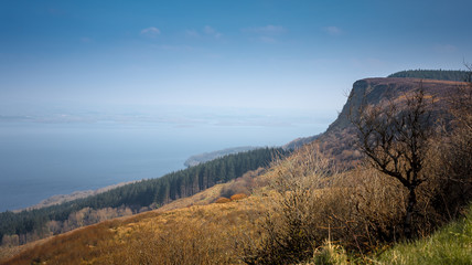 landscape in the mountains