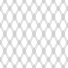 Fototapeta premium Seamless diamonds pattern. Geometric texture.
