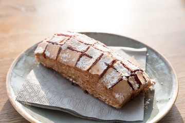 Mixed croissants on the table