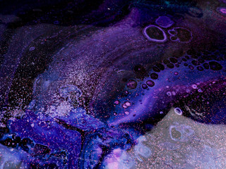 distant galaxies, abstract background, artificial space, blue blur