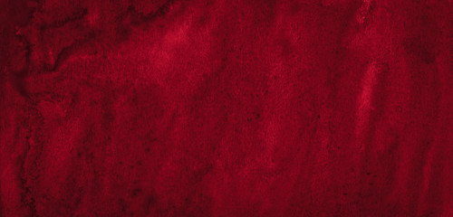 Rich burgundy watercolor frame with torn strokes and stripes. Abstract background for design, layouts and patterns.