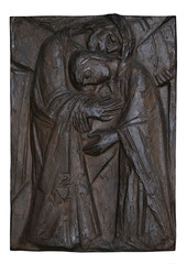 Station of the Cross, church of Saint Matthew in Stitar, Croatia 