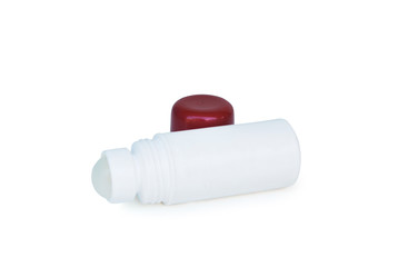 Roll on whitening for women.With Clipping Path.