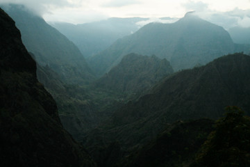 Naklejka premium Cirque de Mafate, Réunion