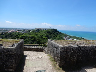 勝連城跡　沖縄