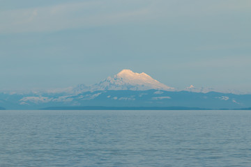 Mt Baker with winter snowpack, v4
