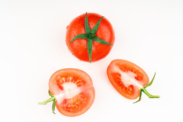 ripe red tomato