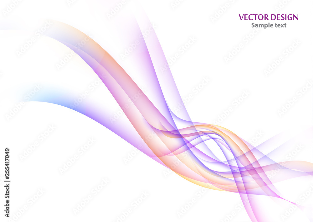 Poster wavy stripes trendy curve line background. abstract background with wavy lines.