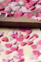 Obraz na płótnie Canvas chocolate for Valetine's day