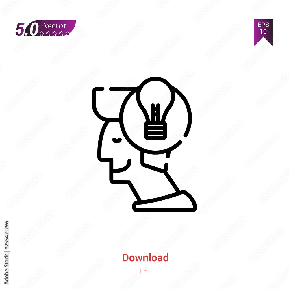 Poster .. thin line flat element design template. business concept with 2 steps, options, processes. vector