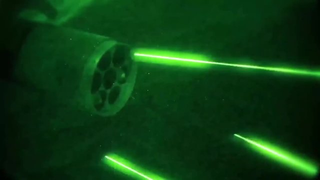 Soldiers in night combat