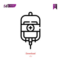 chemotherapy icon isolated on white background.world cancer awareness day,Graphic design, mobile application, beauty icons 2019 year, user interface. Editable stroke. EPS10 format vector