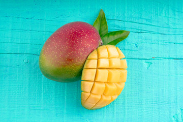 Exotic ripe mango