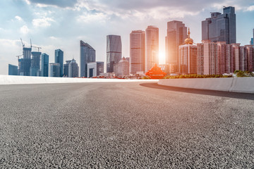 Urban Road, Highway and Construction Skyline..