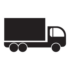 Car monochrome icon on white background for graphic and web design, Modern simple vector sign. Internet concept. Trendy symbol for website design web button or mobile app. EPS 10. - Vector