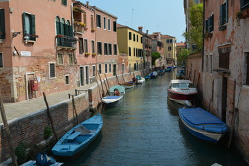 Obraz na płótnie Canvas Canal View, Venice