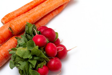 Radishes and Carrots