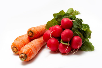 Radishes and Carrots
