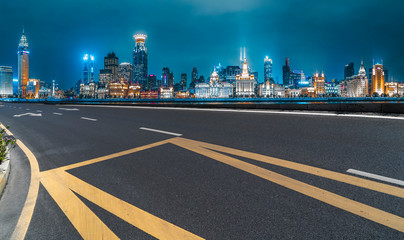 Urban Road, Highway and Construction Skyline..