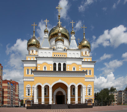 The Church of Cyril and Methodius in Saransk