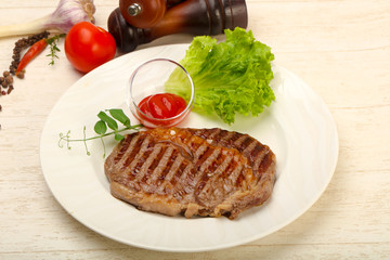 Rib eye steak