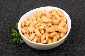 Baked white bean